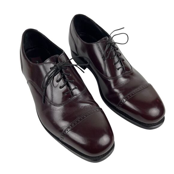 Florsheim 17067-05 Lexington Burgundy Cap Toe Oxford Dress Men's US Sz 9.5 - Picture 3 of 16